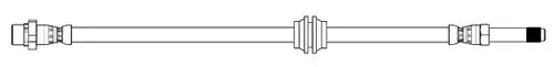 спирачен маркуч CEF 515209
