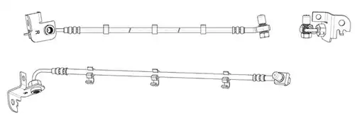 спирачен маркуч CEF 518303