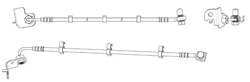 спирачен маркуч CEF 518304