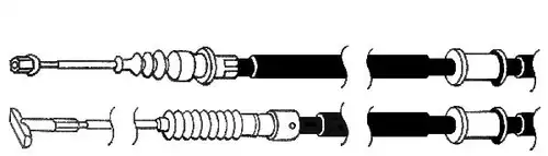 жило за ръчна спирачка CEF AR02138