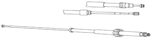 жило за ръчна спирачка CEF RT02286
