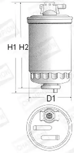 горивен филтър CHAMPION L113/606