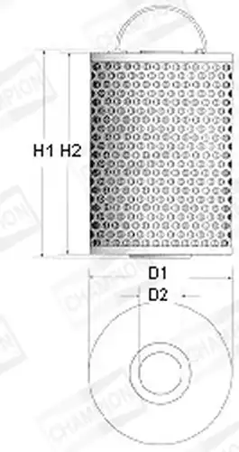 маслен филтър CHAMPION X108/606