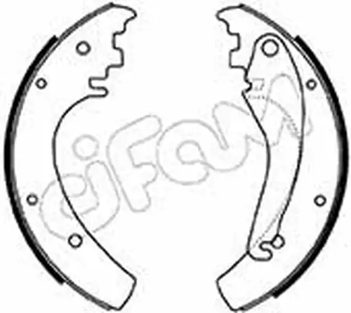 комплект спирачна челюст CIFAM 153-675