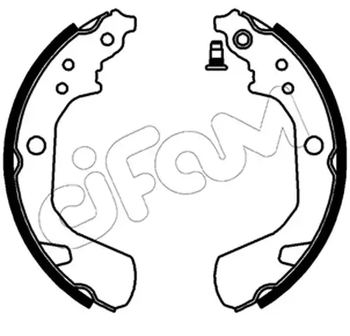 комплект спирачна челюст CIFAM 153-770