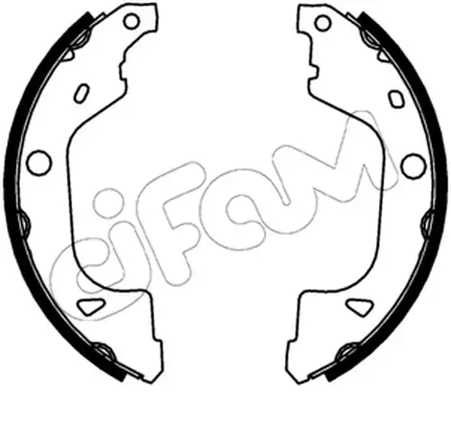 комплект спирачна челюст CIFAM 153-775