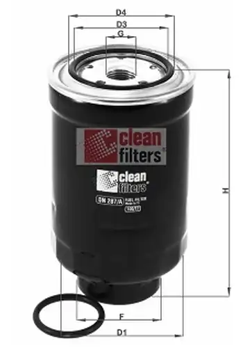 горивен филтър CLEAN FILTERS DN 287/A