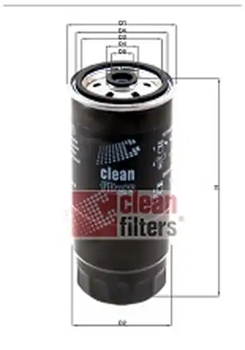 горивен филтър CLEAN FILTERS DN 877