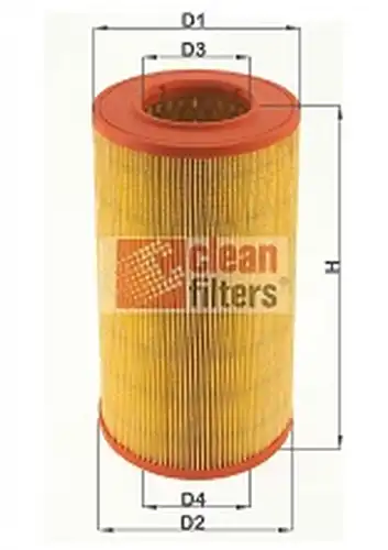 въздушен филтър CLEAN FILTERS MA1107