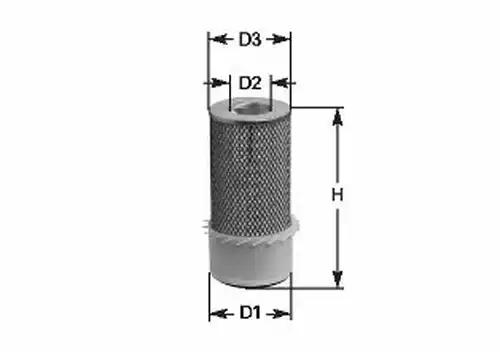 въздушен филтър CLEAN FILTERS MA3075