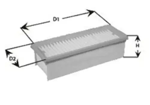 въздушен филтър CLEAN FILTERS MA3203