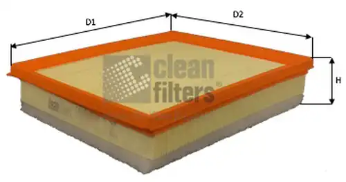 въздушен филтър CLEAN FILTERS MA3472