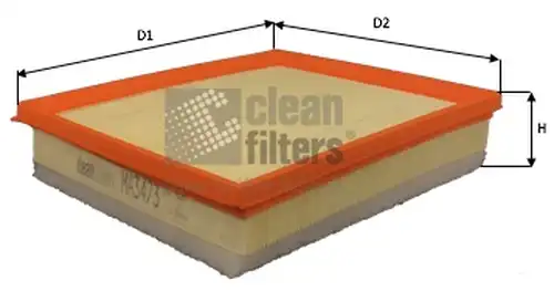 въздушен филтър CLEAN FILTERS MA3473