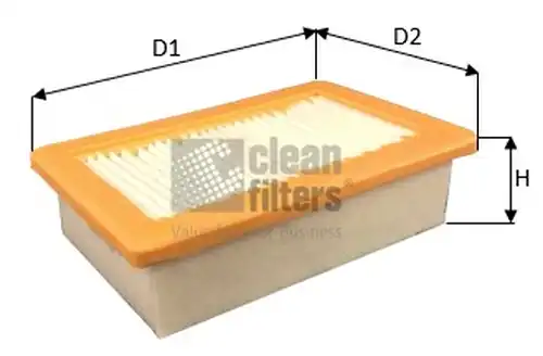 въздушен филтър CLEAN FILTERS MA3482