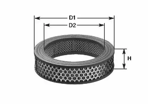 въздушен филтър CLEAN FILTERS MA 687