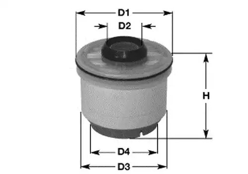 горивен филтър CLEAN FILTERS MG3608