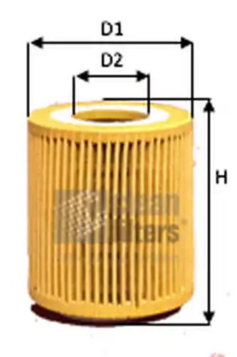 маслен филтър CLEAN FILTERS ML4574