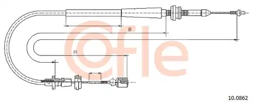 жило за газ COFLE 10.0862