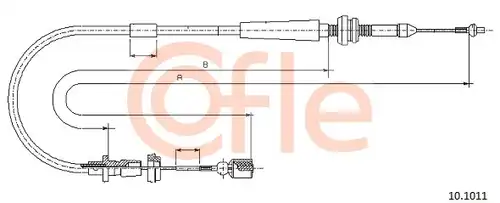 жило за газ COFLE 10.1011