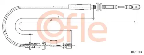 жило за газ COFLE 10.1013