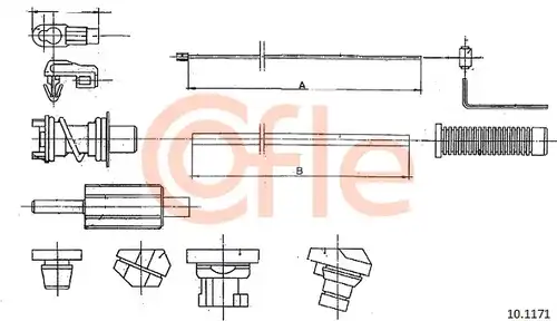 жило за газ COFLE 10.1171