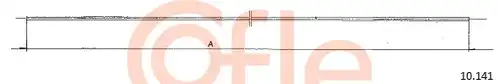 жило за газ COFLE 10.141