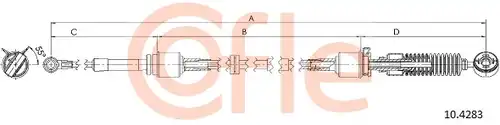 въжен механизъм, ръчна трансмисия COFLE 10.4283