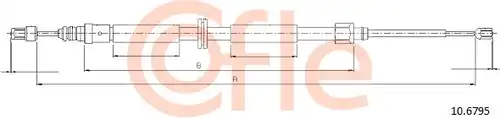 жило за ръчна спирачка COFLE 10.6795