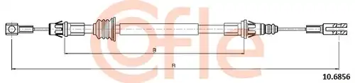 жило за ръчна спирачка COFLE 10.6856