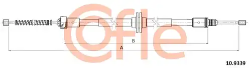жило за ръчна спирачка COFLE 10.9339