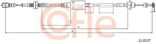 жило за газ COFLE 11.0127