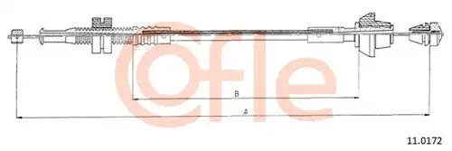 жило за газ COFLE 11.0172