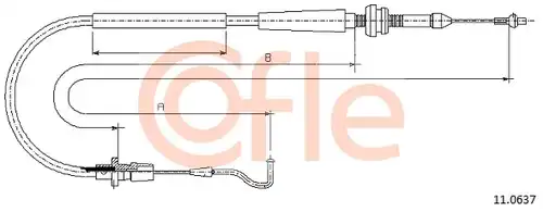 жило за газ COFLE 11.0637