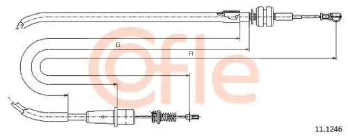 жило за газ COFLE 11.1246