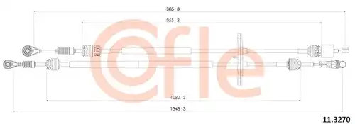 въжен механизъм, ръчна трансмисия COFLE 11.3270