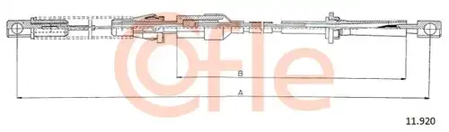 жило за газ COFLE 11.920