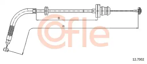 жило за газ COFLE 12.7302