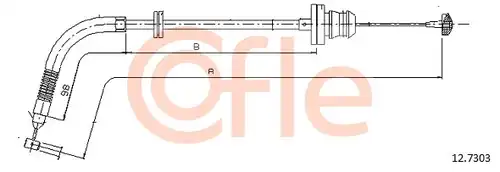 жило за газ COFLE 12.7303