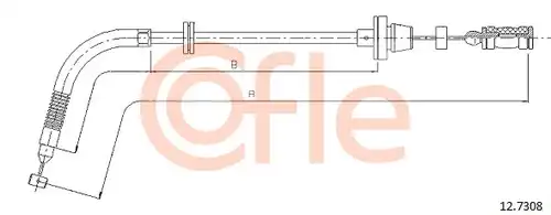 жило за газ COFLE 12.7308