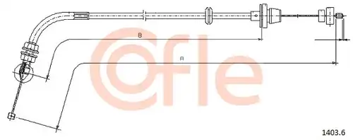 жило за газ COFLE 1403.6