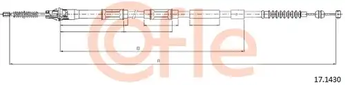 жило за ръчна спирачка COFLE 17.1430