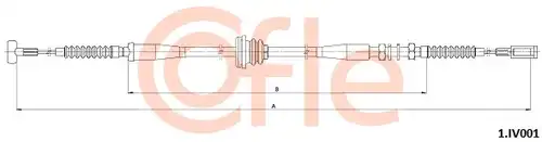 жило за ръчна спирачка COFLE 1.IV001