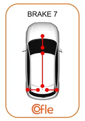 жило за ръчна спирачка COFLE 20.160B046
