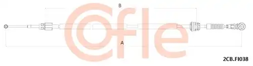 въжен механизъм, ръчна трансмисия COFLE 2CB.FI038