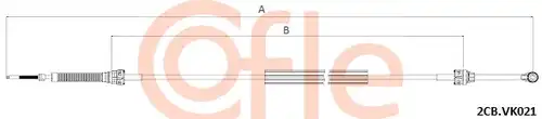 въжен механизъм, ръчна трансмисия COFLE 2CB.VK021