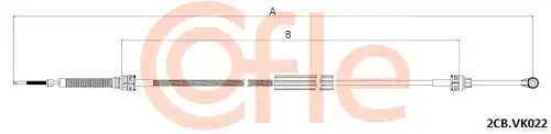 въжен механизъм, ръчна трансмисия COFLE 2CB.VK022