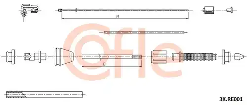 жило за газ COFLE 3K.RE001