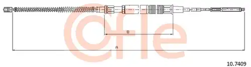 жило за ръчна спирачка COFLE 92.10.7409