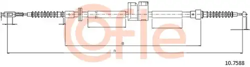 жило за ръчна спирачка COFLE 92.10.7588