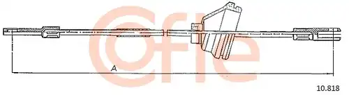 жило за ръчна спирачка COFLE 92.10.818